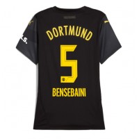 Echipament fotbal Borussia Dortmund Ramy Bensebaini #5 Tricou Deplasare 2024-25 pentru femei maneca scurta